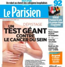 Cancer du sein et brûlures - Le Parisien