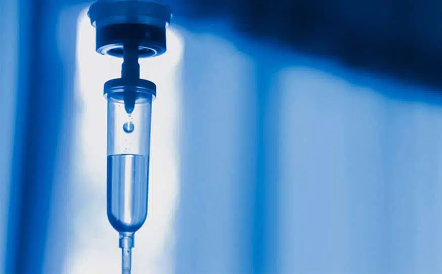 Photo de perfusion utiliser en chimiotherapie cancer du sein institut du sein paris