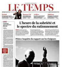 Article de la presse ecrite LE TEMPS le boom de la chirurgie esthetique porte par notre ideologie de la performance institut du sein paris